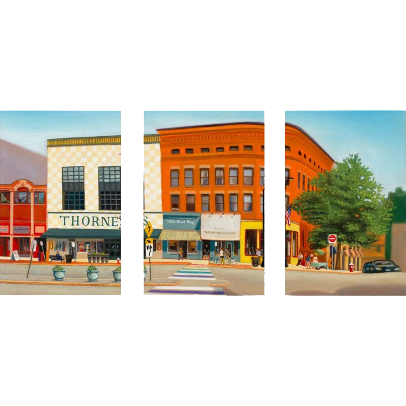 "Northampton, MA" by Sophie Theroux - Print Trio
