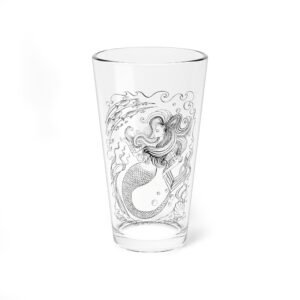 I Must Be A Mermaid Pint Glass