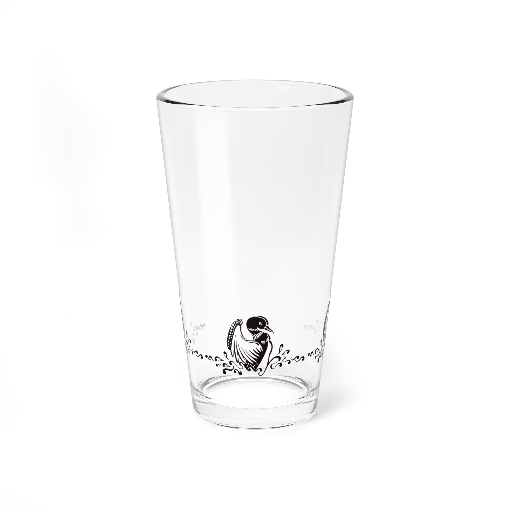 Ducks In A Row Pint Glass